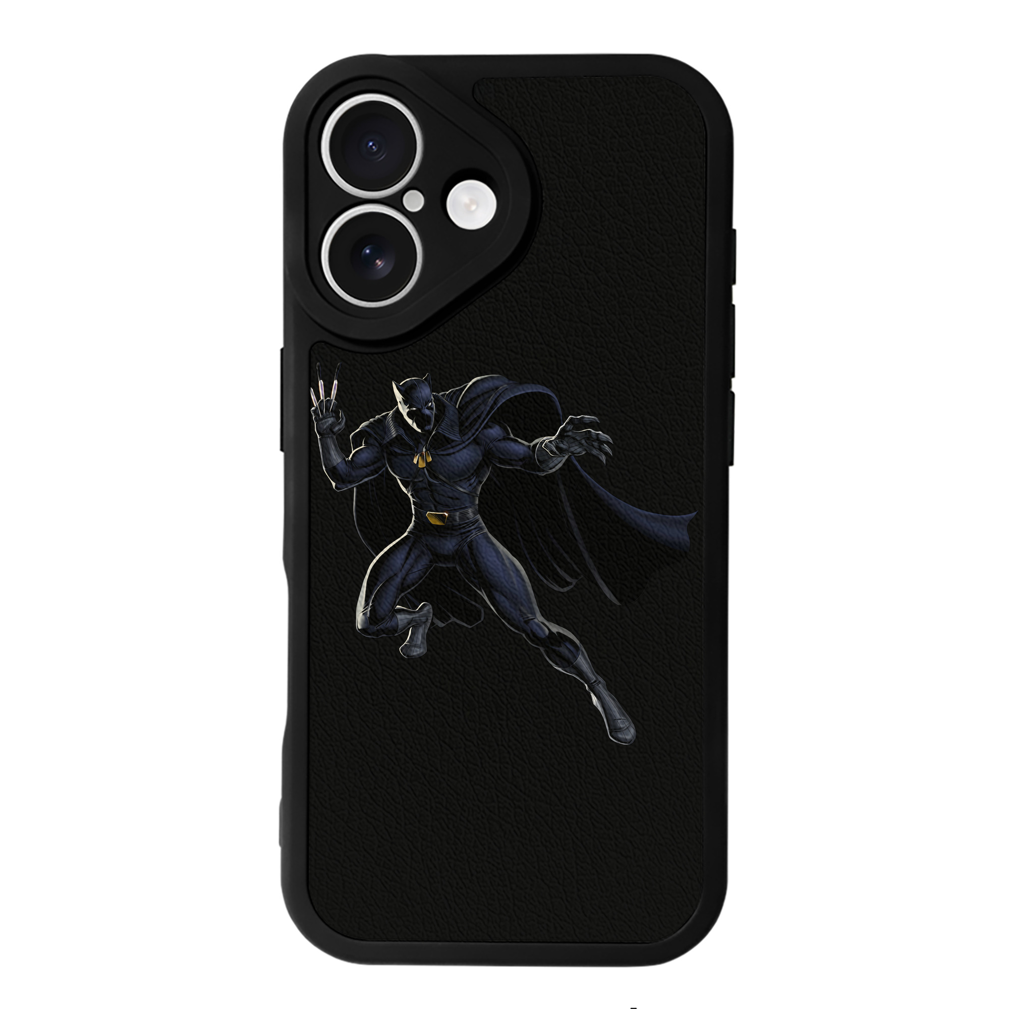 （画像用） アベンジャーズ The Avengers 【iPhone 16シリーズ対応】シリコンスマホケース（レザー調） 材質：シリコン